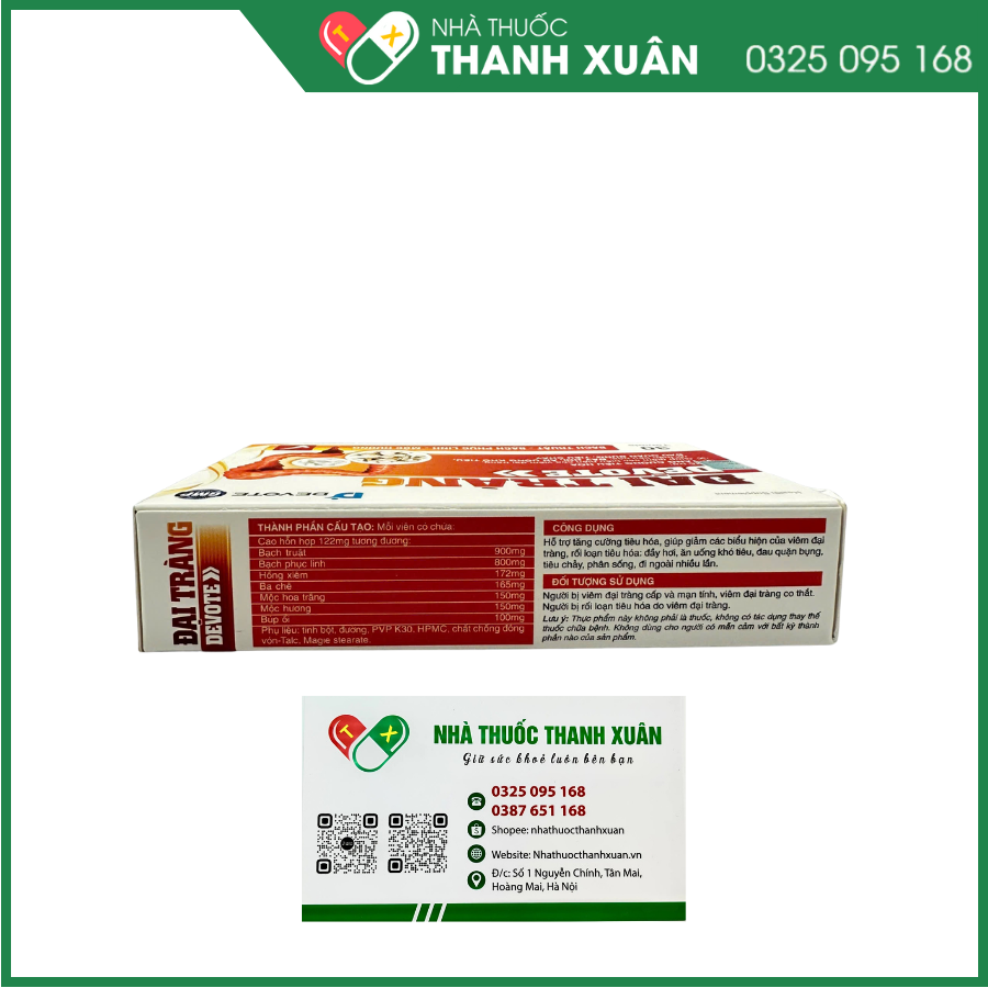 Đại tràng Devote - Hỗ trợ tăng cường tiêu hóa